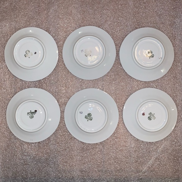 Walbrzych floral tea set 16pc porcelain rare fine china - Picture 13 of 16